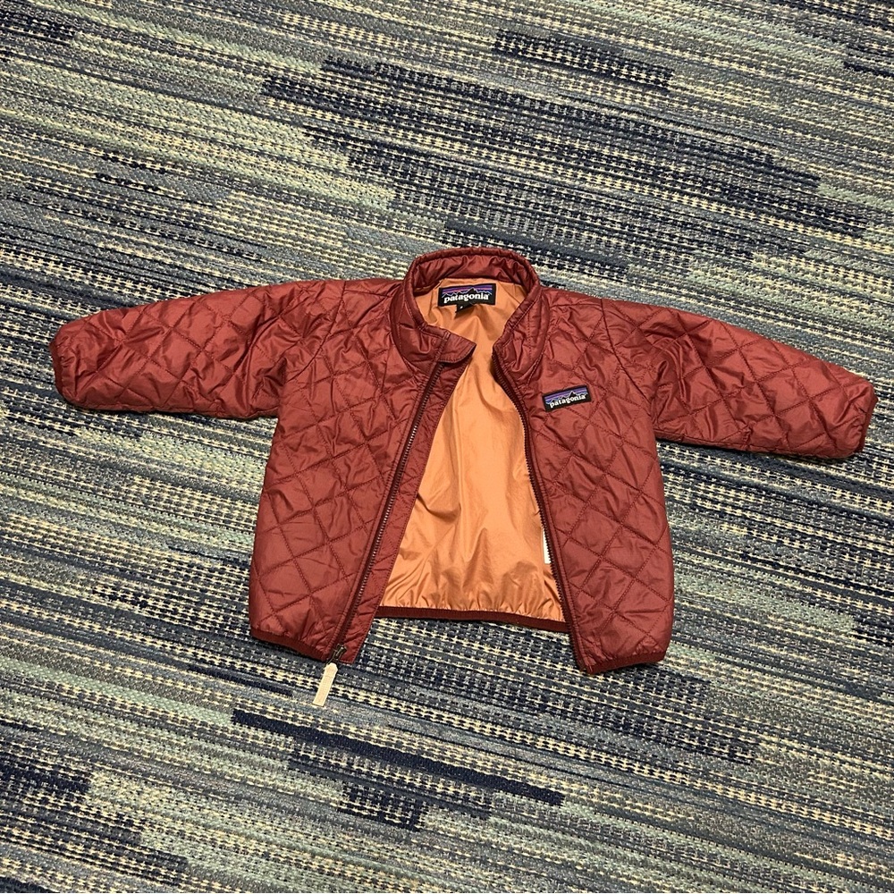 Patagonia Kids Puffer Jacket - dark pink